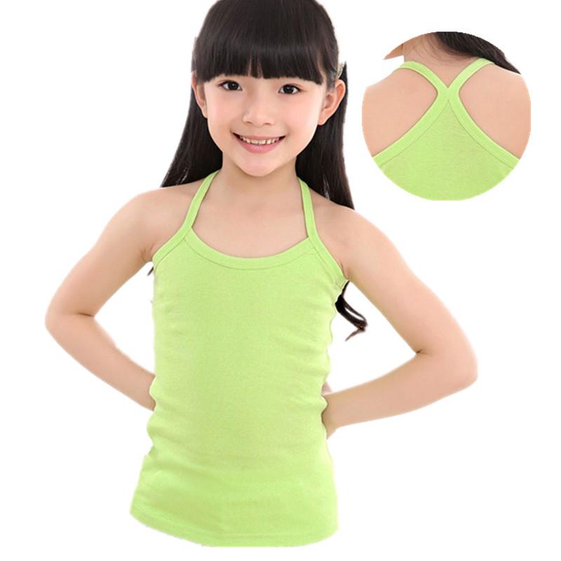 Camiseta de Tirantes de Algodón para Niños: Capa Base de Verano para Niños y Niñas