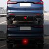 For Honda CR-V CRV Hybrid 2023-2025 Rear Bumper Diffuser with LED Light, Rear Lip Spoiler Skid Guard Underbody Styling Trim