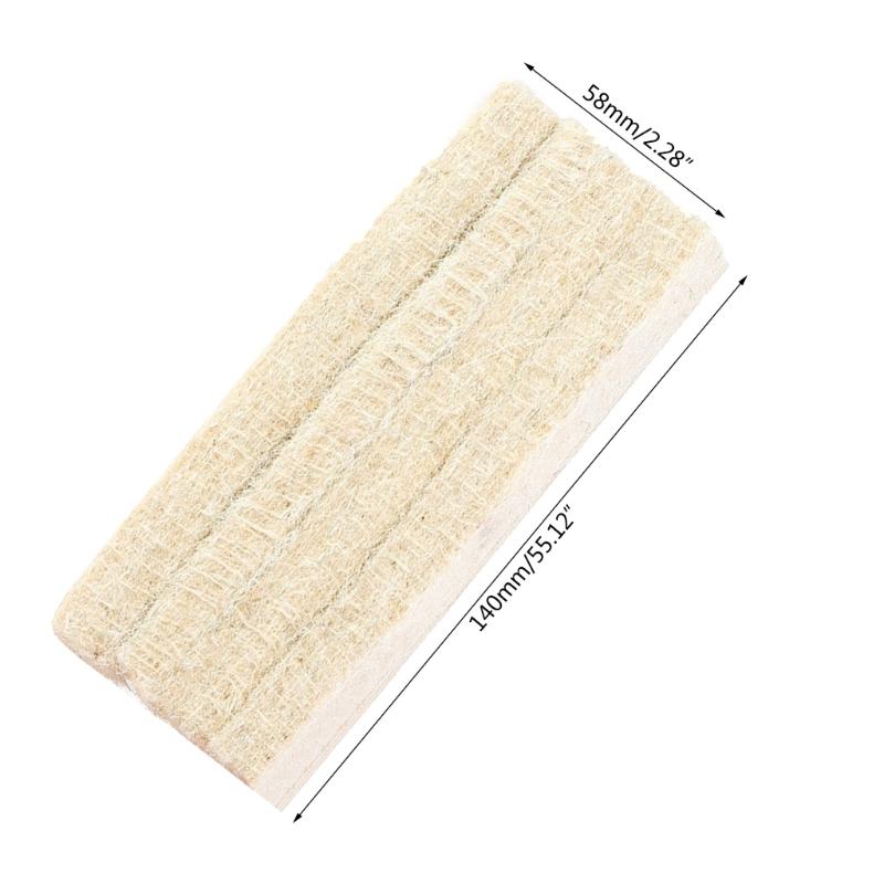 6Pcs Wood Chalkboard Erasers Wool Felt Eraser Dustless Blackboard Eraser Chalks Eraser for Teacher Kid School Office