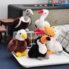 Animal Plush Toy Set With Swan Eagle Pelican Bird Decor For Kids Backpack Accessories