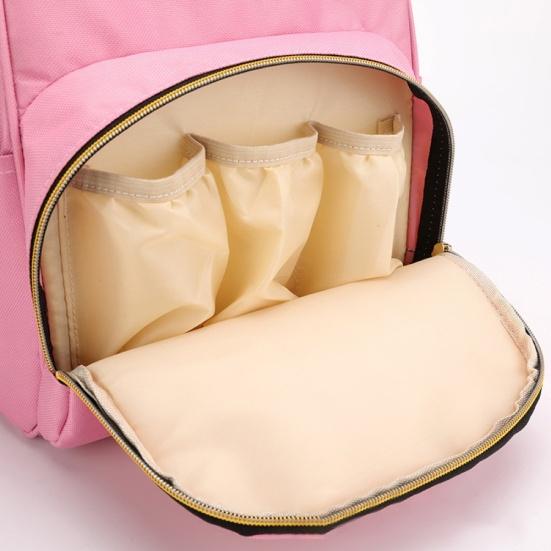 Vanntett glidelås Reise Mamma Ryggsekk Uformell baby pleie bleie bag veske