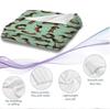 1pc Sausage Dog Print Flannel Blanket Soft Comfortable Multiple Sizes Living Room Nap Sofa Cover Portable Machine Washable