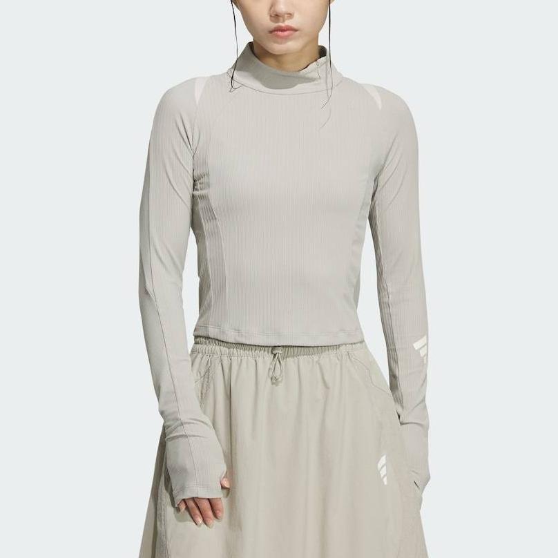 Adidas Fos Long Sleeve Top Comfortable Simple Long Sleeve T-Shirt Women Tops KS0061