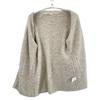 BACCA Beige Beige Alpaca Roof Belted Cardigan tops S beigeUsed