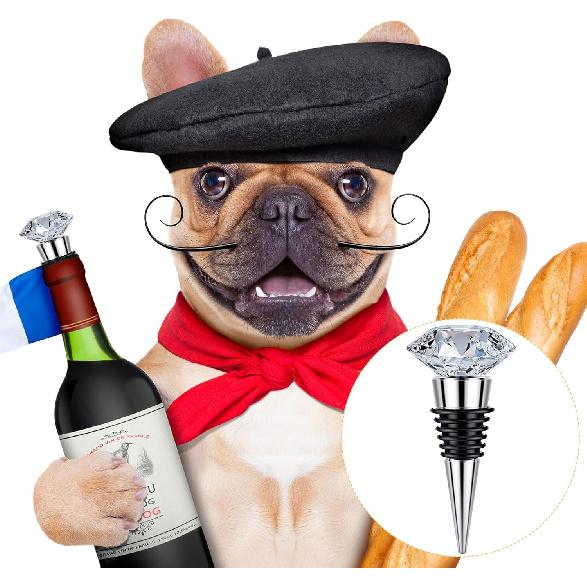 6 Pieces Metal Bottle Stopper 16 x 3/8 Blank Stainless Steel Wine Bottle Stopper Kit Reusable Wine Saver Corks Chrome Bottle Stopper Set Hardware for