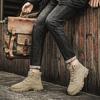 Fashion Botas High Quality Desert Men Works Safety Boots Waterproof Non Slip Men Ankle Boots Outdoor Wear-resistant Comfortable Sneakers