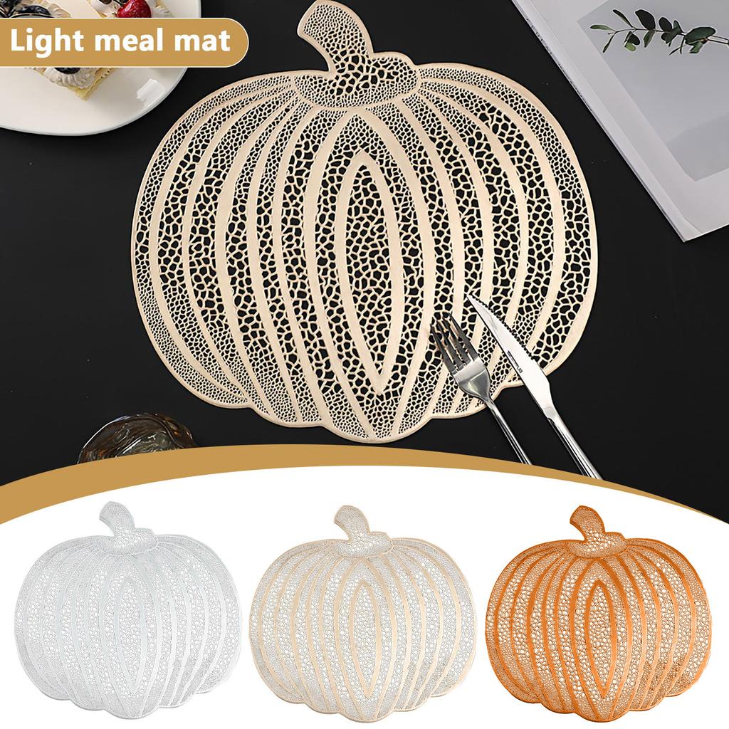 Halloween Placemat Household Heat-resistant, ,insulation Mat, And Easy To Clean