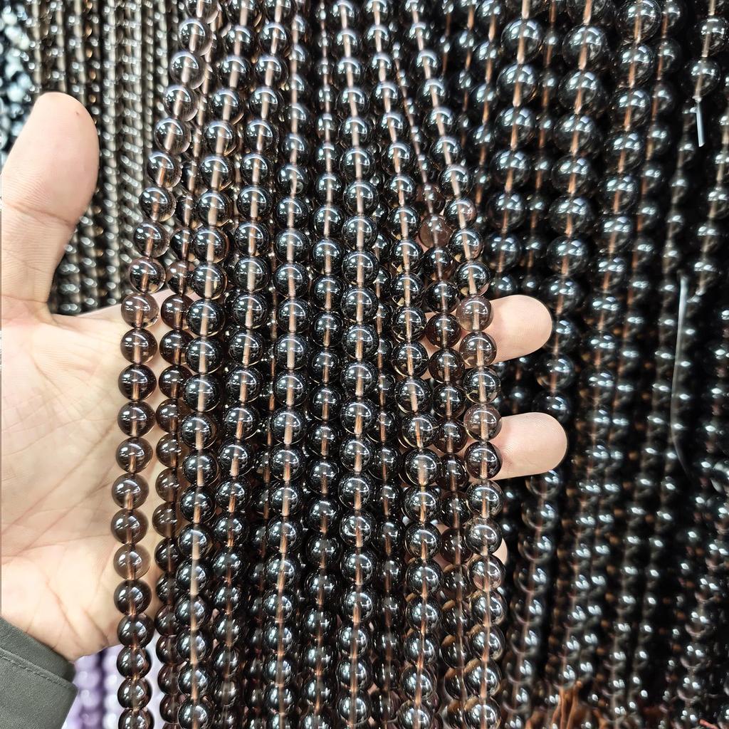 Obsidian Round Bead Loose Jewelry Accessory for DIY Bracelet/Necklace.