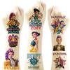20PCS Rumi Kpop Temporary Tattoo Stickers Cute Cartoon Design Waterproof Funny Party Christmas Gift Ideas