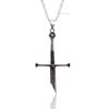 Aragorn Narsil Broken Sword Cosplay Necklace Vintage Punk Choker for Women Men  Accessories  Jewelry Gifts