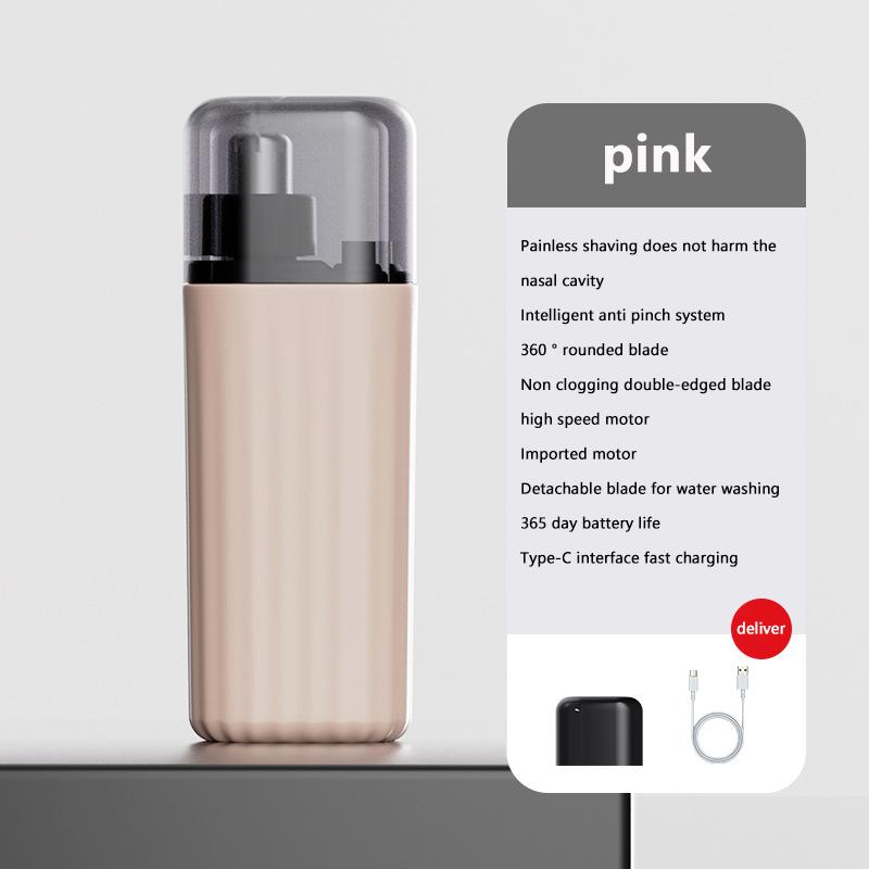 2 In 1 Electric Portable Ear And Nose Hair Trimmer Clipper Professional Painless Portable Eyebrow For Men Nose Hair