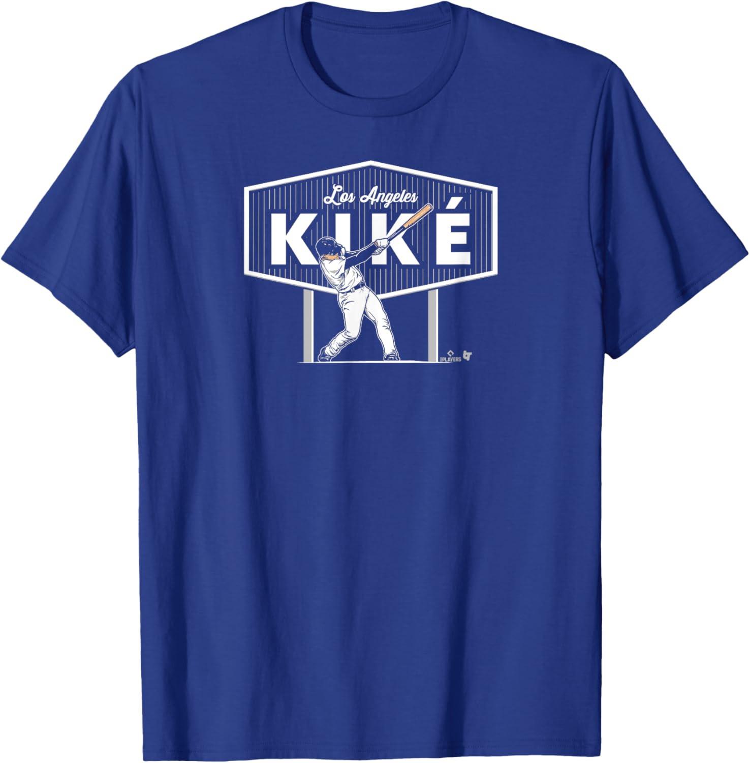 Kike Hernandez LA Kike Los Angeles Baseball T-Shirt Made in the USA Unisex T-Shirt M