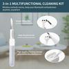 Multifunctional Bluetooth Earphone, Keyboard, Camera, and Phone Cleaner with Dust Removal Pen and Cotton Brush
