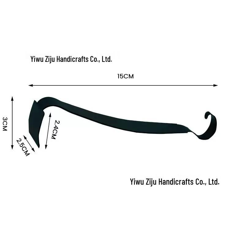 

New Pottery Trimming Tools - Ceramic Clay & Metal Crafts Black Ceramic Clay Tool, Single