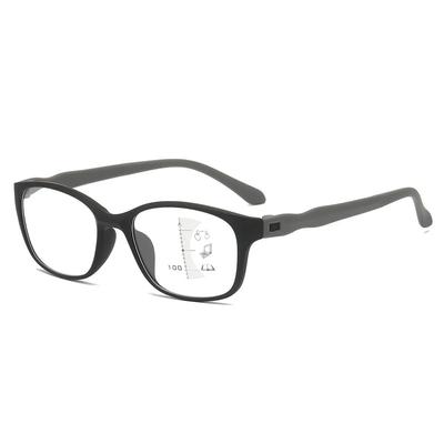 Nowe Modne Wielogniskowe Okulary do Czytania dla Kobiet Mężczyzn Kwadratowe Prezbiopia Luksusowe Retro Ultralekkie Tr90 Do Bliży i Daleka Okulary