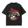Rock Band Babymetal Vintage Washed Tshirt Harajuku Streetwear Graphic T-Shirt Summer Cotton Oversized T Shirt 6022 3528 2187