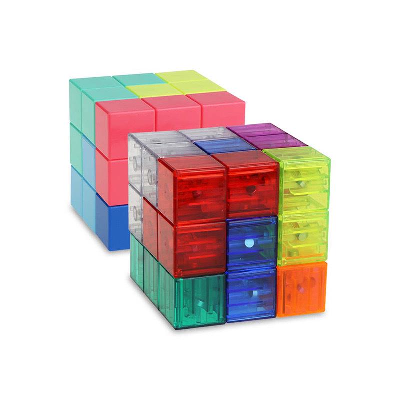 Magnetic Building Blocks: Magic Soma Cube Set for Kids