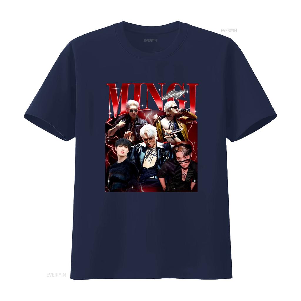 Limited Mingi Kpop T Shirt Vintage Fan Retro 90s Bootleg Merch Vintage Unisex Fashion Streetwear