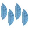 Easily Clean Your Floors with These 4 Pack Mop Cloths Designed for the For Lubluelu For SL60 Plus Robot Vacuum Cleaner