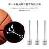 WIOOYIUU Stainless Steel Inflation Needles Set of 10 Ball Inflation