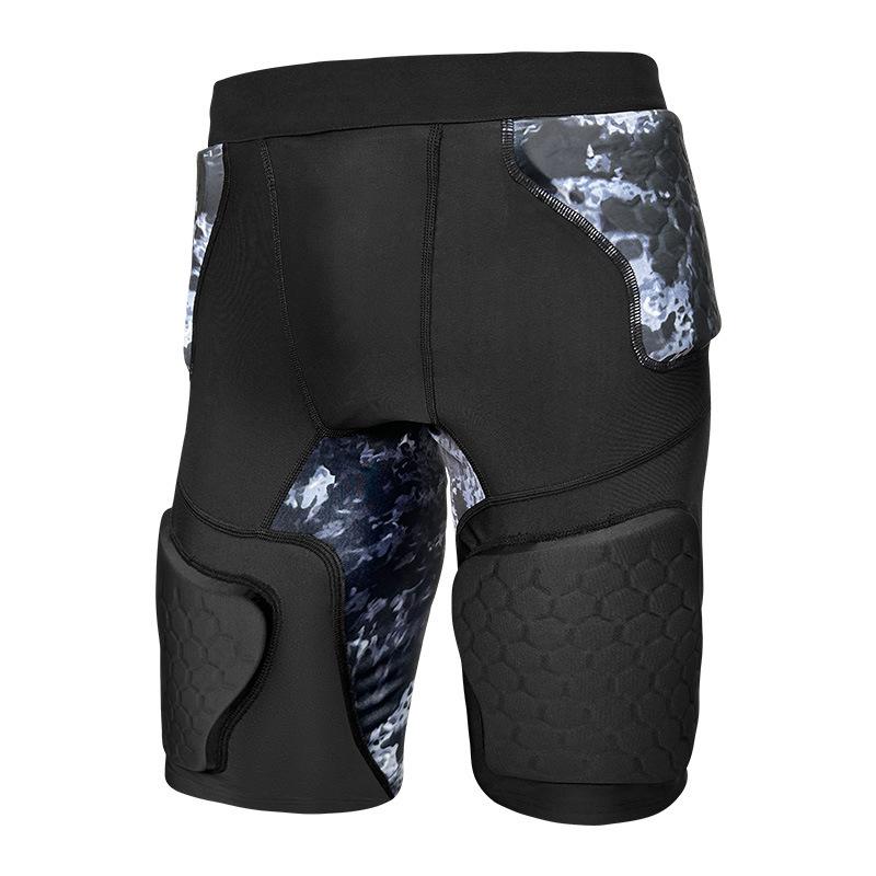 Rugby/Football Anti-collision Protective Gear Set: Padded Pants & Shoulder Pads for Goalkeepers - Tight-fitting, 3D Sports Equipment