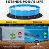 Round Pool Liner Pad Aboveground Pool Floor Mats Swimming Pool Ground Cloth Floor Padding Mats Puncture Resistant Pool Floor