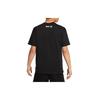 Nike Contrast Animal Print Round Neck Casual Short Sleeve T-Shirt Men Tops Black DR1242-010