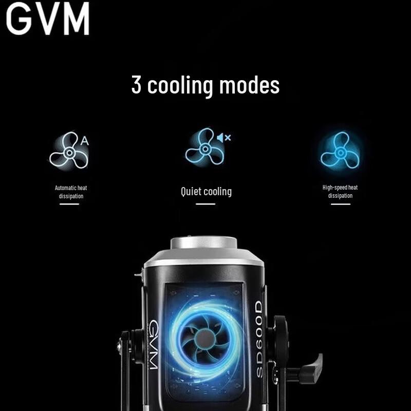 GVM 600W LED Studio Video Fill Light Kit