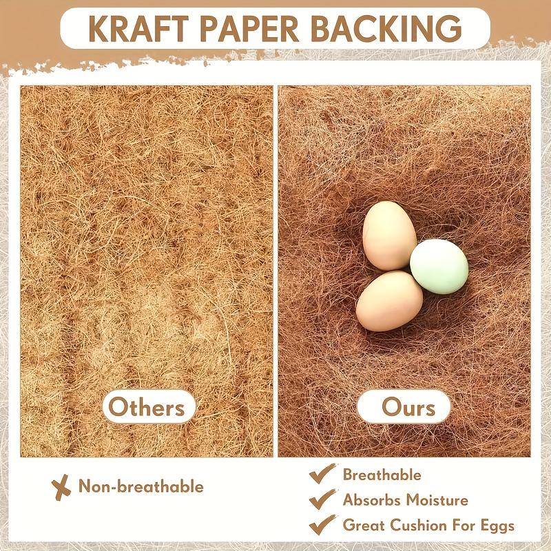 6PCS Nesting Liner Nest Box Chicken Mat, Nest Mat Box Liner, Chicken Coop Chicken Mat, Chick Mat Bird Nest Mat Rabbit Mat