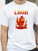 Men Lava Chicken Tshirt Mens Steve Lava Chicken Pattern Tshirt Comfortable Summer Street Wear Casual Wear Printed Tshirt