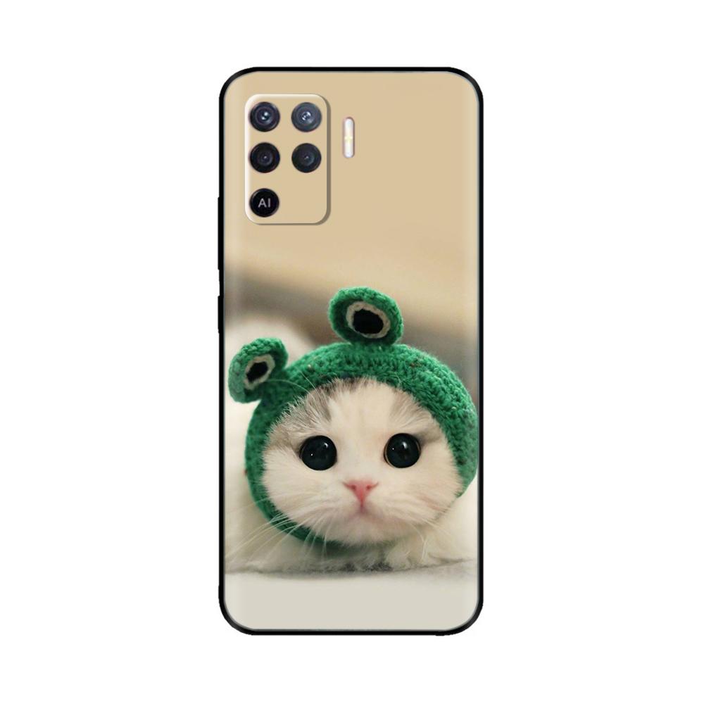 For Oppo Reno5 Lite Case for Oppo Reno 5 Pro 5F 5Z Cute Anime Soft Liqiud Silicon Phone Cases For Oppo Reno5 Pro Reno 5 F Z Lite