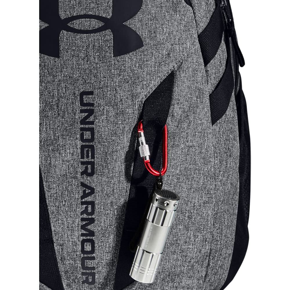 Under Armor Hustle Backpack, Black (002)Black, One Size Fits All