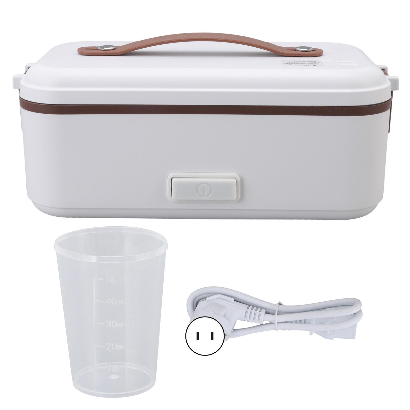 

Электрический ланч-бокс с быстрым нагревом, водонепроницаемый, большой емкости 0,4 л, 1 слой, портативный подогреватель для ланч-бокса L