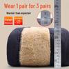 Men's Thickened Cotton Winter Trousers - Casual and Warm for Middle-Aged and Elderly Dads