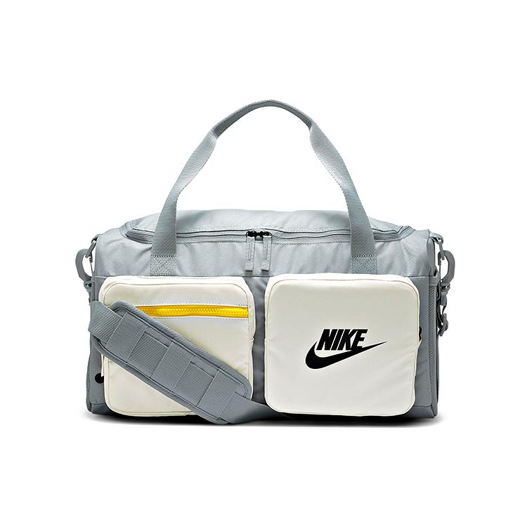 New Nike Fabric Gym Bag Yoga Bag Travel Bag Unisex Light Smoke Gray BA6169-077