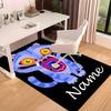 Custom Personalization Kpop Demon Hunters Print Area Rug - Soft, Washable Non-Slip Indoor Mat,Living Room,Home&Office Decorative Rug