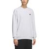 Adidas FRENCH TERRY CREW SWEATSHIRT Unisex Light Heather Gray JM9110