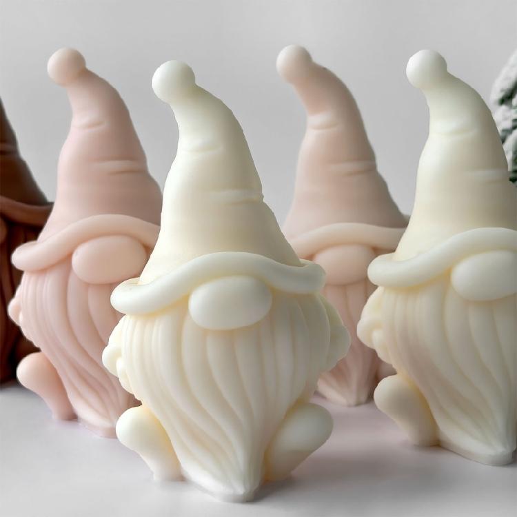 Dwarf Silicone Mould Easy Demolding Multipurpose Silicone Mould For Handmade Candle Soap Holiday Decoration