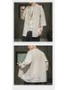 Men's Tang Suit Linen Shirt Jacket - Summer 5-Point Sleeve Button-Up