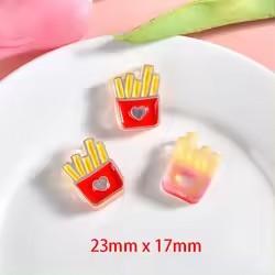 New Hot Sale Kawaii Cabochons Artificial Food Animal Fruit Design Resin with Flat Back for Souvenirs