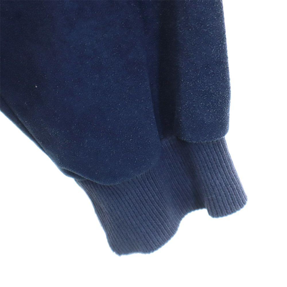 EURO 70s 80s vintage Brushed Zip jacket Navy Men's Used