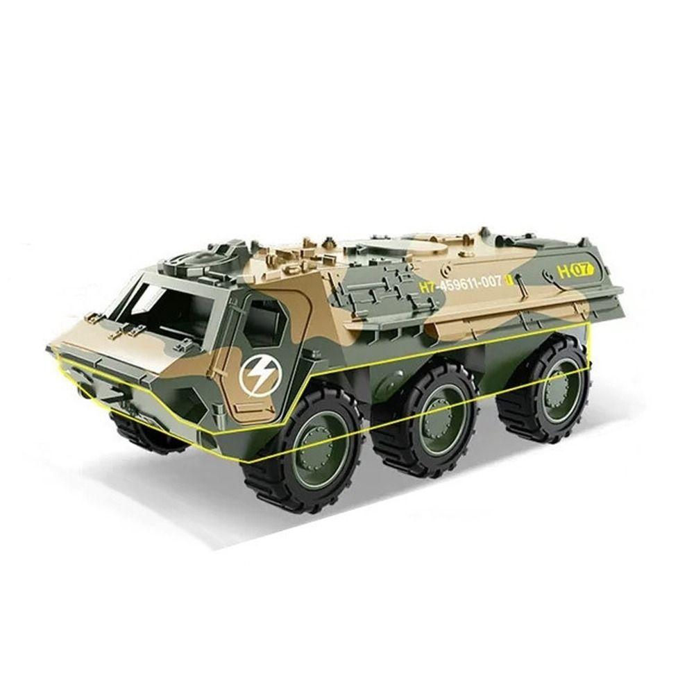 Model Toy Pull Back Cars Simulation Armored Vehicle Toy Educational Tank Model Car  Boys Gift