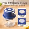 Multifunction Electric Garlic Chopper Rechargeable Multifunctional Electric Mincer  Home Appliance