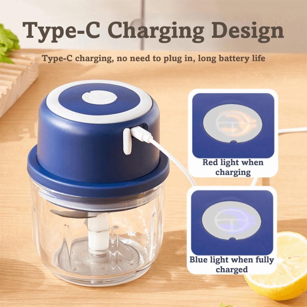 Multifunction Electric Garlic Chopper Rechargeable Multifunctional Electric Mincer Home Appliance