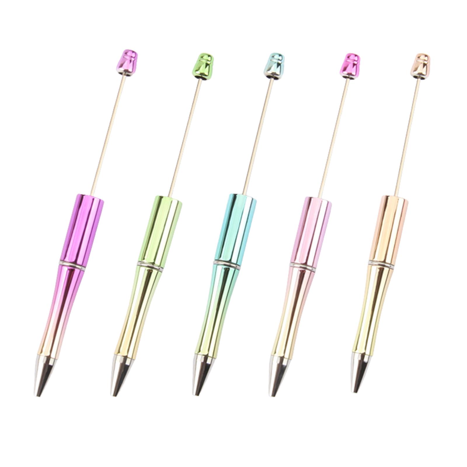 

5 шт. шариковых ручек с шариками своими руками, выдвижная шариковая ручка, пишущая плавно, новинка, ручка для письма для школьников, игровая награда E