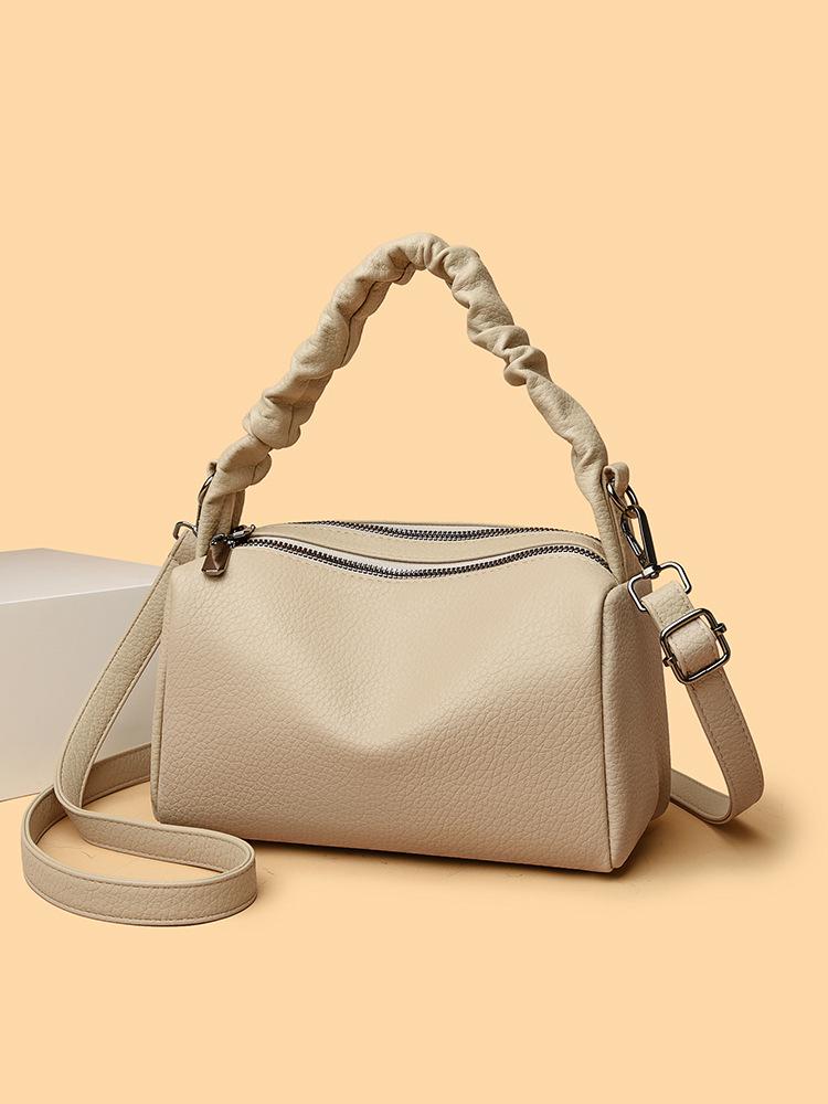 Women's Trendy Textured Crossbody Pillow Bag - High-End Niche Shoulder Handbag 2025