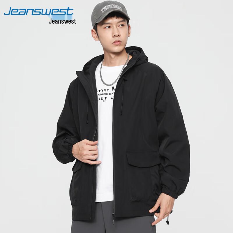 

JEANSWEST 2025 Осень Унисекс Повседневная Ветровка 2XL