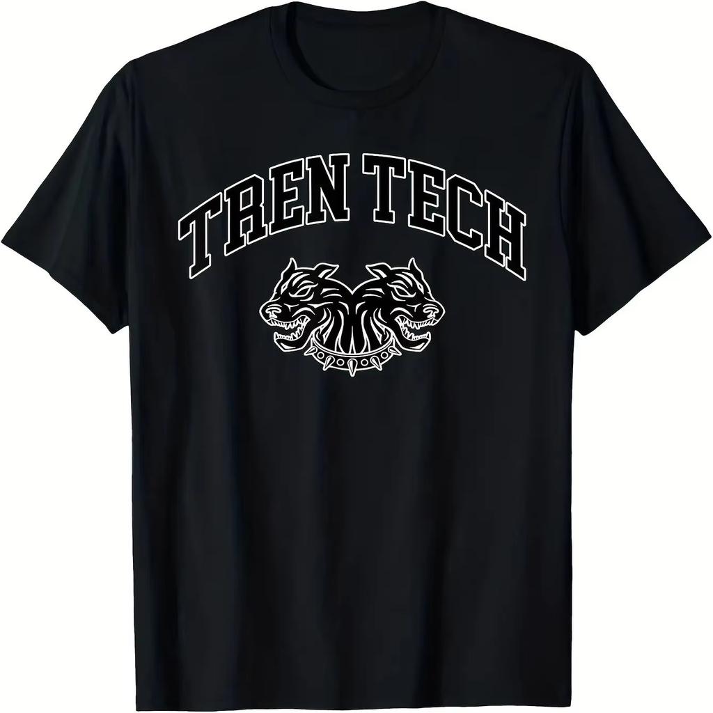 T-shirt Fitness Robuste Tren Tech Homme Été 2026 Idéal pour la Salle de Sport et les Festivals de Musique Offre une Coupe Confortable Toute l'Année