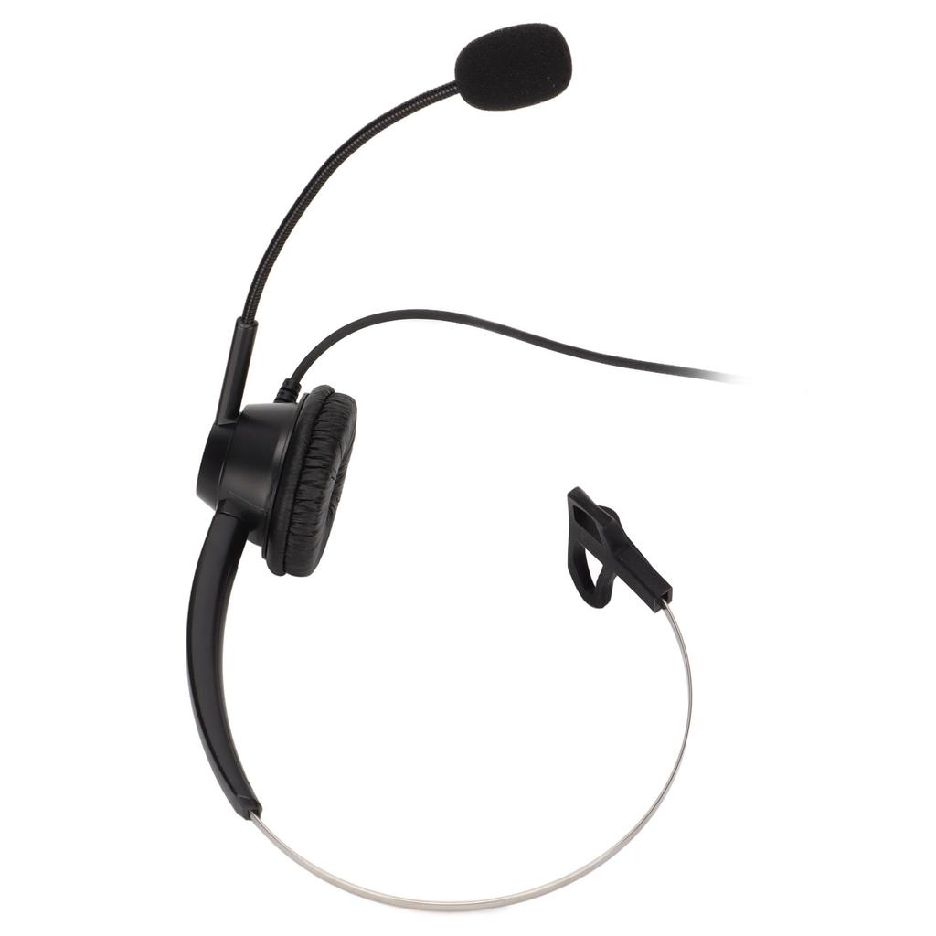 H360‑2.5MV 2.5mm Business Headset Monaural Office Headset with Speaker Volume Adjustment and