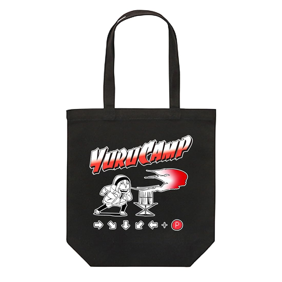 

Across Yuru Nadeshiko Fire Tote Bag Camp